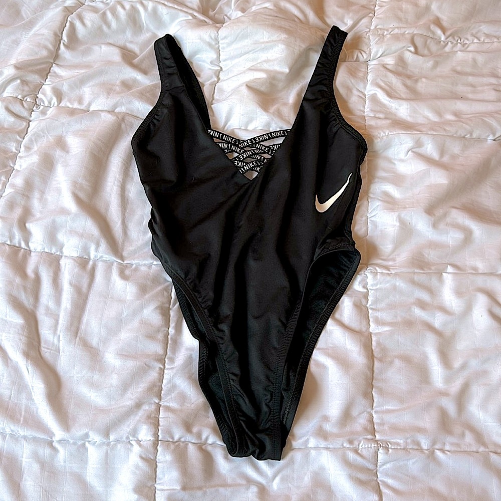 M Women’s Black Nike Bathing Suit One-Piece
